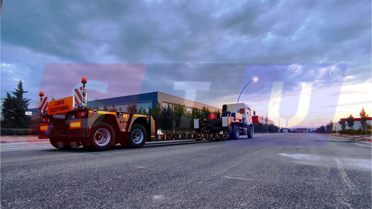 Новый Низкорамный полуприцеп STU 2 Axle Extendable Low Loader: фото 16 Новый Низкорамный полуприцеп STU 2 Axle Extendable Low Loader: фото 16