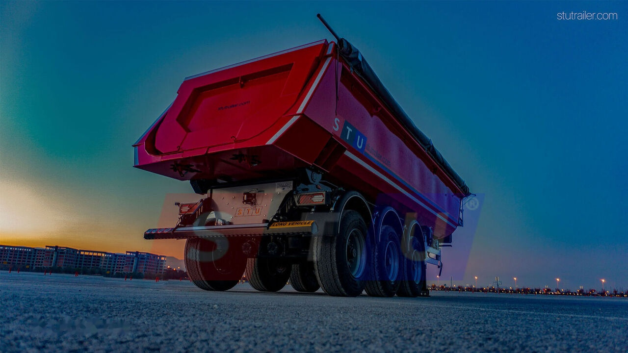 STU 3 AXLE TIPPER TRAILER / 3 ESSİEUX REMORQUE BENNE - Самосвальный полуприцеп: фото 3 STU 3 AXLE TIPPER TRAILER / 3 ESSİEUX REMORQUE BENNE - Самосвальный полуприцеп: фото 3