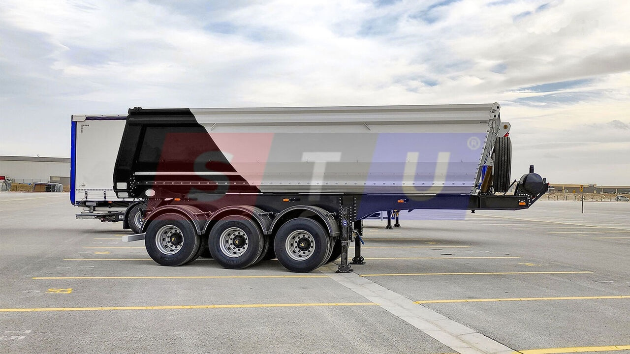 STU 3 AXLE TIPPER TRAILER / 3 ESSİEUX REMORQUE BENNE - Самосвальный полуприцеп: фото 4 STU 3 AXLE TIPPER TRAILER / 3 ESSİEUX REMORQUE BENNE - Самосвальный полуприцеп: фото 4