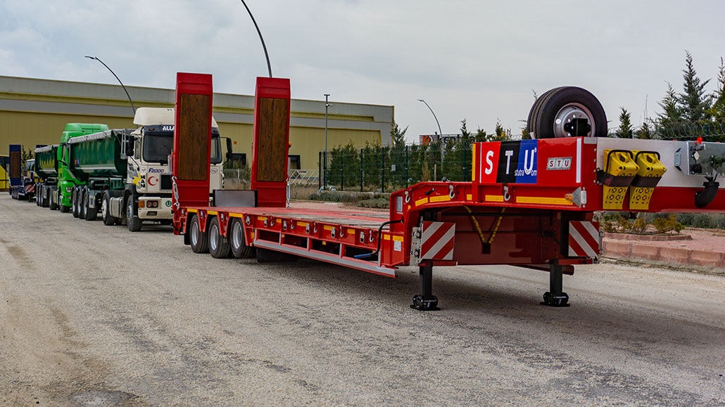 Новый Низкорамный полуприцеп STU 3 Axles Lowbed Trailer: фото 22 Новый Низкорамный полуприцеп STU 3 Axles Lowbed Trailer: фото 22