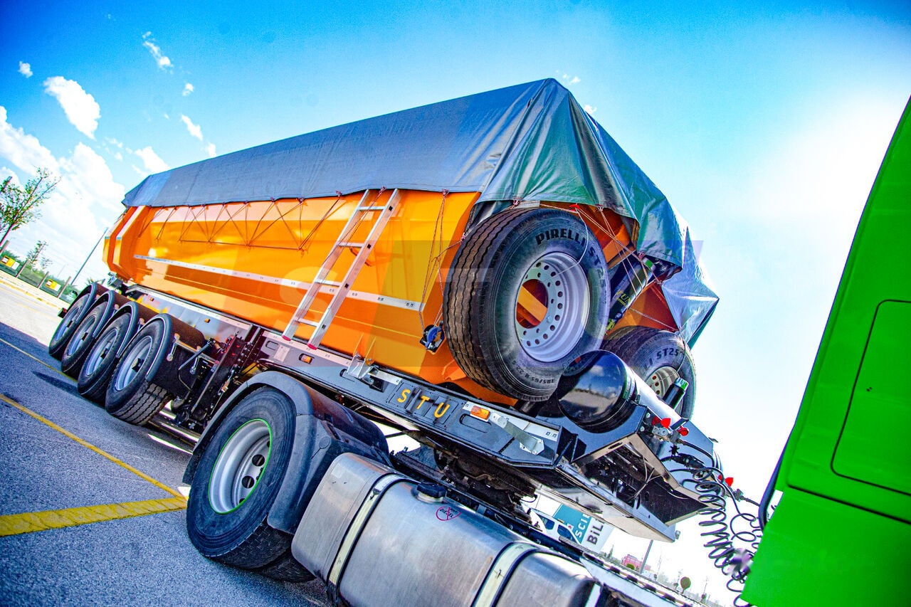 STU 4 AXLE TIPPER TRAILER / 4 ESSİEUX BENNE REMORQUE - Самосвальный полуприцеп: фото 2 STU 4 AXLE TIPPER TRAILER / 4 ESSİEUX BENNE REMORQUE - Самосвальный полуприцеп: фото 2