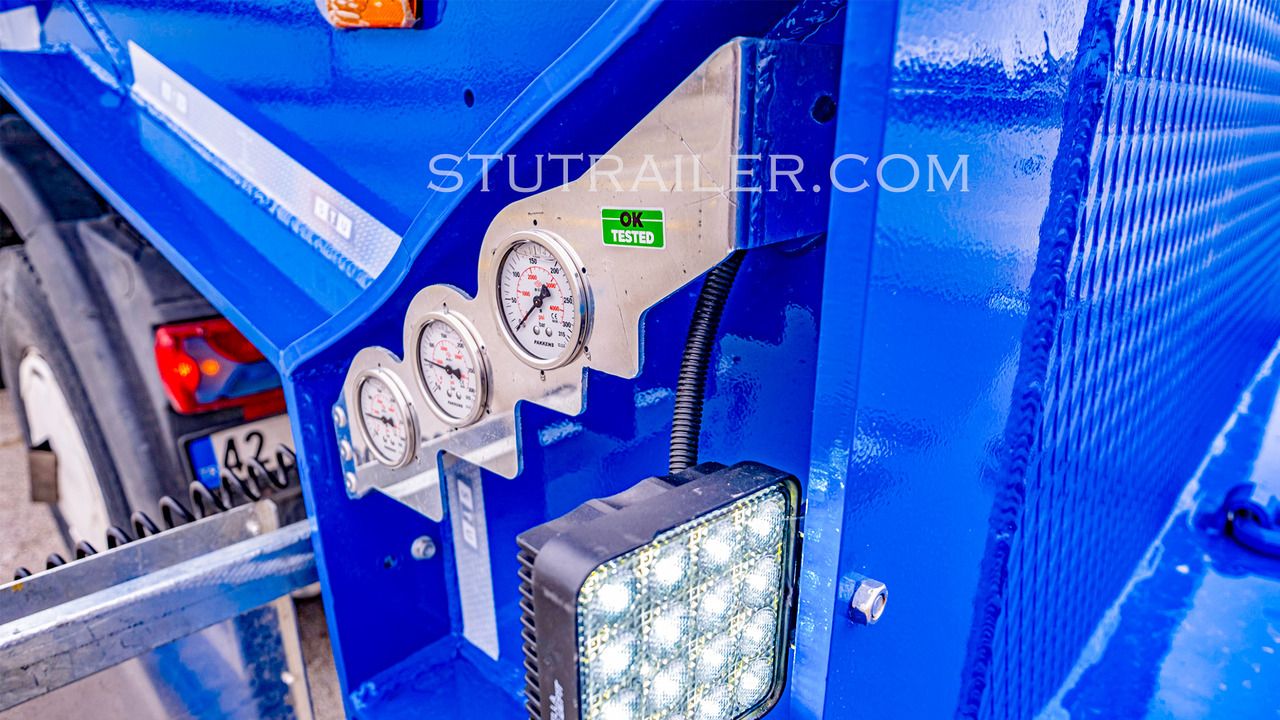 Новый Низкорамный полуприцеп STU 5 Axle Hydraulic Steering Extendable Low Laoder: фото 21
