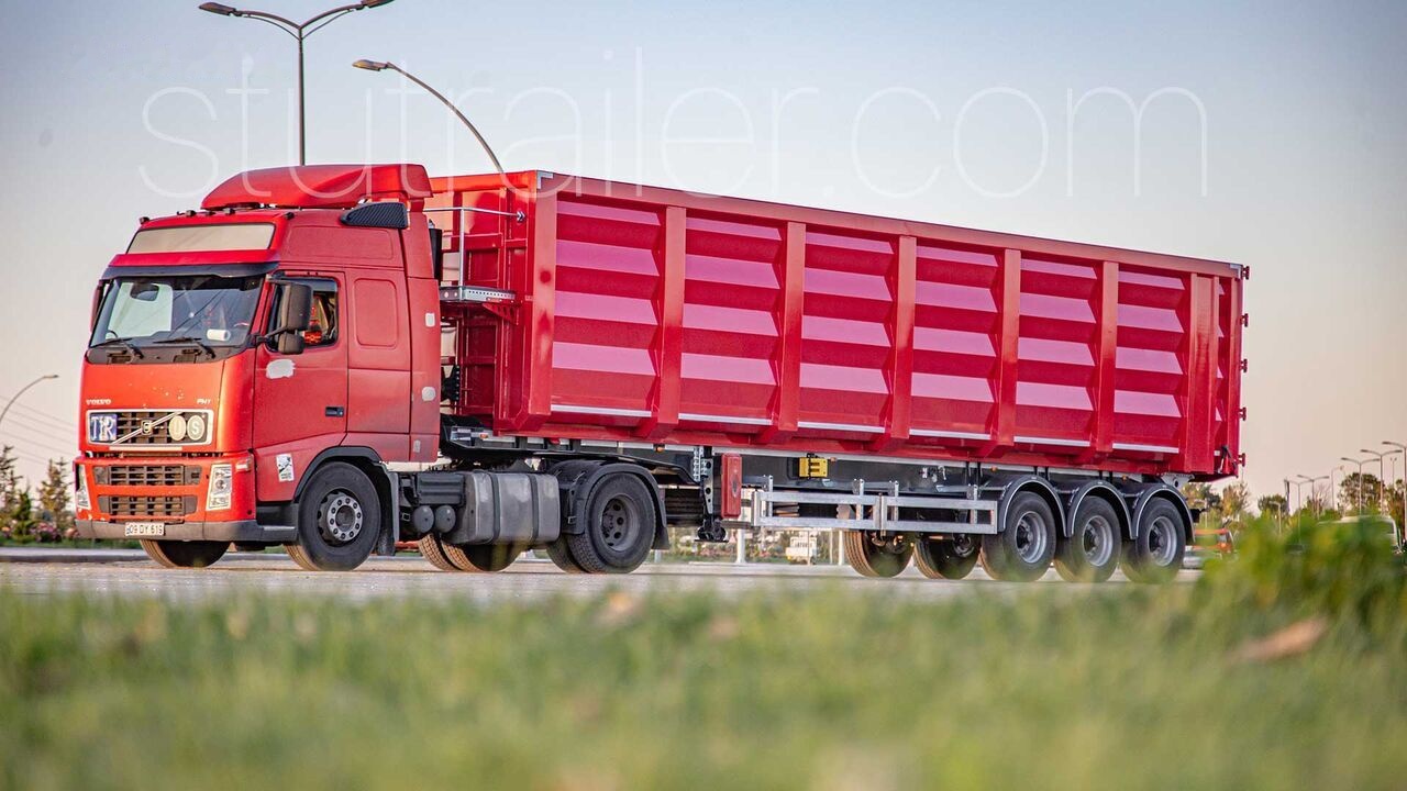STU 71m3 TIPPER TRAILER - FOR METAL SCRAP - Самосвальный полуприцеп: фото 3 STU 71m3 TIPPER TRAILER - FOR METAL SCRAP - Самосвальный полуприцеп: фото 3