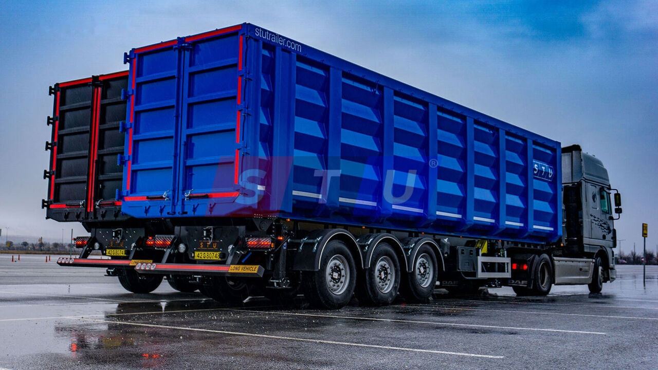 STU 71m3 TIPPER TRAILER - FOR METAL SCRAP - Самосвальный полуприцеп: фото 5 STU 71m3 TIPPER TRAILER - FOR METAL SCRAP - Самосвальный полуприцеп: фото 5