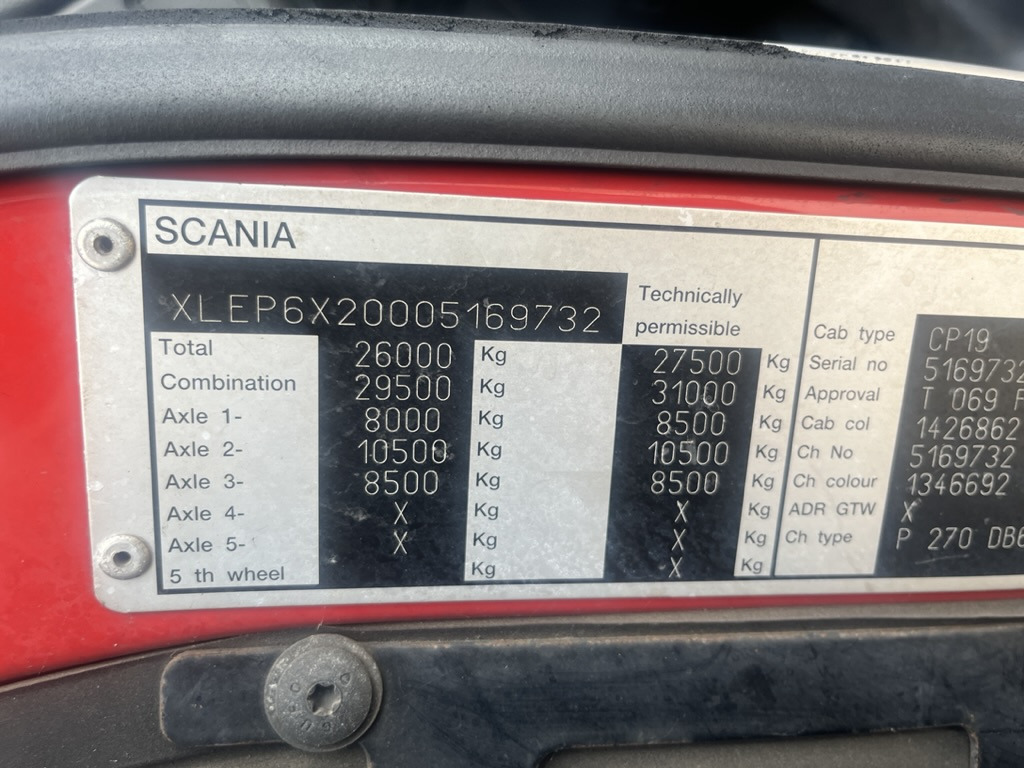 Scania P270 6x2 Curtain side. - Тентованный грузовик: фото 5 Scania P270 6x2 Curtain side. - Тентованный грузовик: фото 5