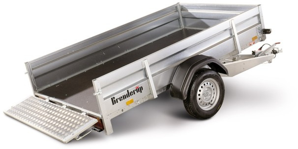 Brenderup 2260WSUB750 Stahl, 0,75 to. kippbar, 2580x1530x400mm - Прицеп для легкового автомобиля: фото 1 Brenderup 2260WSUB750 Stahl, 0,75 to. kippbar, 2580x1530x400mm - Прицеп для легкового автомобиля: фото 1