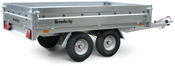 Brenderup 3251S TB1000, 1000 kg, Stahl Hochlader, 2500 x 1420 x 350 mm - Прицеп для легкового автомобиля: фото 4 Brenderup 3251S TB1000, 1000 kg, Stahl Hochlader, 2500 x 1420 x 350 mm - Прицеп для легкового автомобиля: фото 4