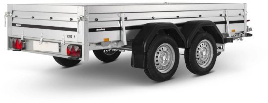 Brenderup Tieflader 2300S Stahl, 2,5 to. 3010x1530x400mm - Прицеп для легкового автомобиля: фото 4 Brenderup Tieflader 2300S Stahl, 2,5 to. 3010x1530x400mm - Прицеп для легкового автомобиля: фото 4