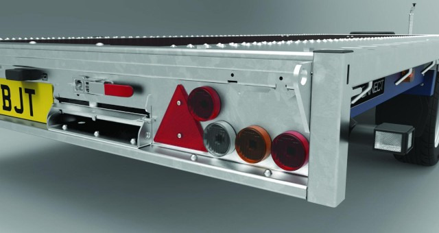 Новый Прицеп для легкового автомобиля Brian James Cargo Connect Universalanhänger 476-5022-35-3-10, 5500 x 2290 x 300 mm, 3,5 to., 10 Zoll: фото 12