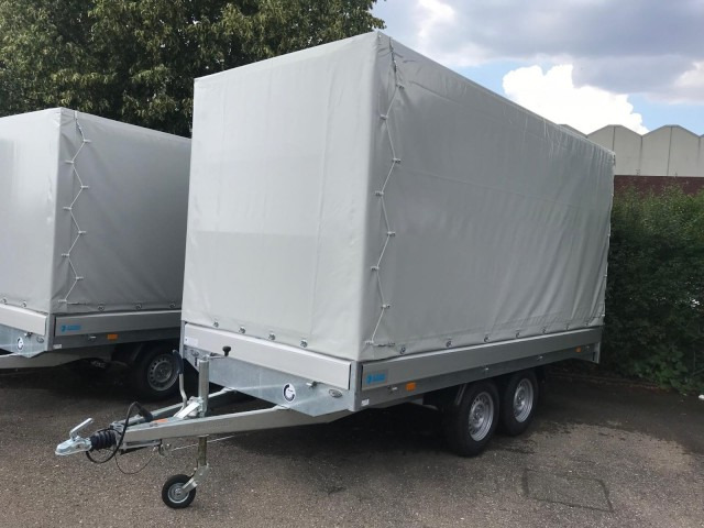 Hapert Azure H-2 Hochlader mit Hochplane 200 cm Lichte Höhe, mit Schiebeplane, 4050 x 1800 x 300 mm, ZG 2,7 to. - Прицеп для легкового автомобиля: фото 1 Hapert Azure H-2 Hochlader mit Hochplane 200 cm Lichte Höhe, mit Schiebeplane, 4050 x 1800 x 300 mm, ZG 2,7 to. - Прицеп для легкового автомобиля: фото 1
