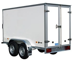 Hapert Sapphire L-2 400x180x210cm, ZG 3,0 to., Koffer Türe - Прицеп-фургон: фото 1 Hapert Sapphire L-2 400x180x210cm, ZG 3,0 to., Koffer Türe - Прицеп-фургон: фото 1