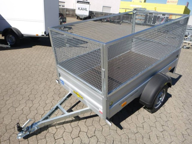 Humbaur HA 752111 mit Laubgitter 2050 x 1100 x 350 mm - Прицеп для легкового автомобиля: фото 2 Humbaur HA 752111 mit Laubgitter 2050 x 1100 x 350 mm - Прицеп для легкового автомобиля: фото 2