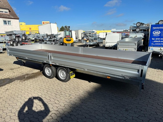 Humbaur HT 35 62 21 GR Hochlader 3,5 to. 6220 x 2070 x 350 mm - Прицеп для легкового автомобиля: фото 4 Humbaur HT 35 62 21 GR Hochlader 3,5 to. 6220 x 2070 x 350 mm - Прицеп для легкового автомобиля: фото 4