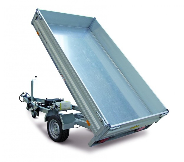 Humbaur HUK 132314 Heckkipper 1,3 t. 2300 x 1400 x 300mm - Самосвальный прицеп: фото 1 Humbaur HUK 132314 Heckkipper 1,3 t. 2300 x 1400 x 300mm - Самосвальный прицеп: фото 1