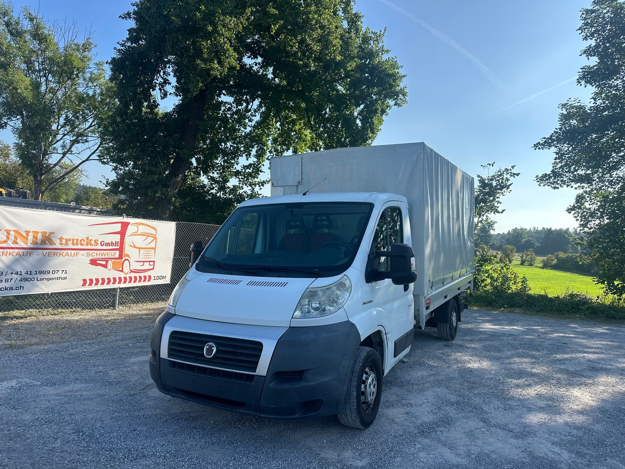 FIAT Ducato 17q 2.3 JTD Hebebühne - Тентованный фургон: фото 1 FIAT Ducato 17q 2.3 JTD Hebebühne - Тентованный фургон: фото 1