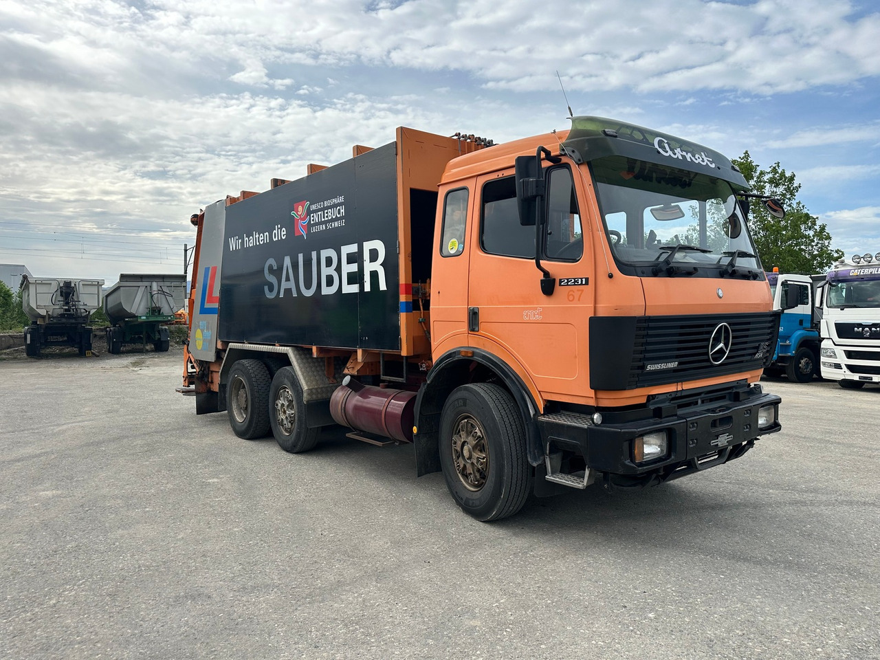 MERCEDES-BENZ SK 2231 6x2 - Мусоровоз: фото 2 MERCEDES-BENZ SK 2231 6x2 - Мусоровоз: фото 2