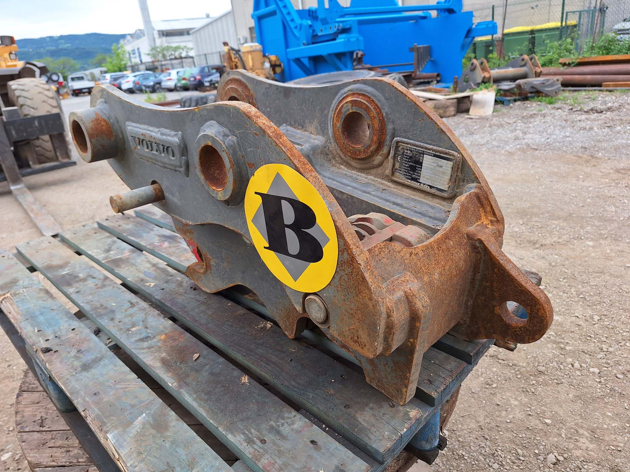 Сцепное устройство для Строительной техники Volvo 14709434   Volvo EC140, EW140, ECR145: фото 6