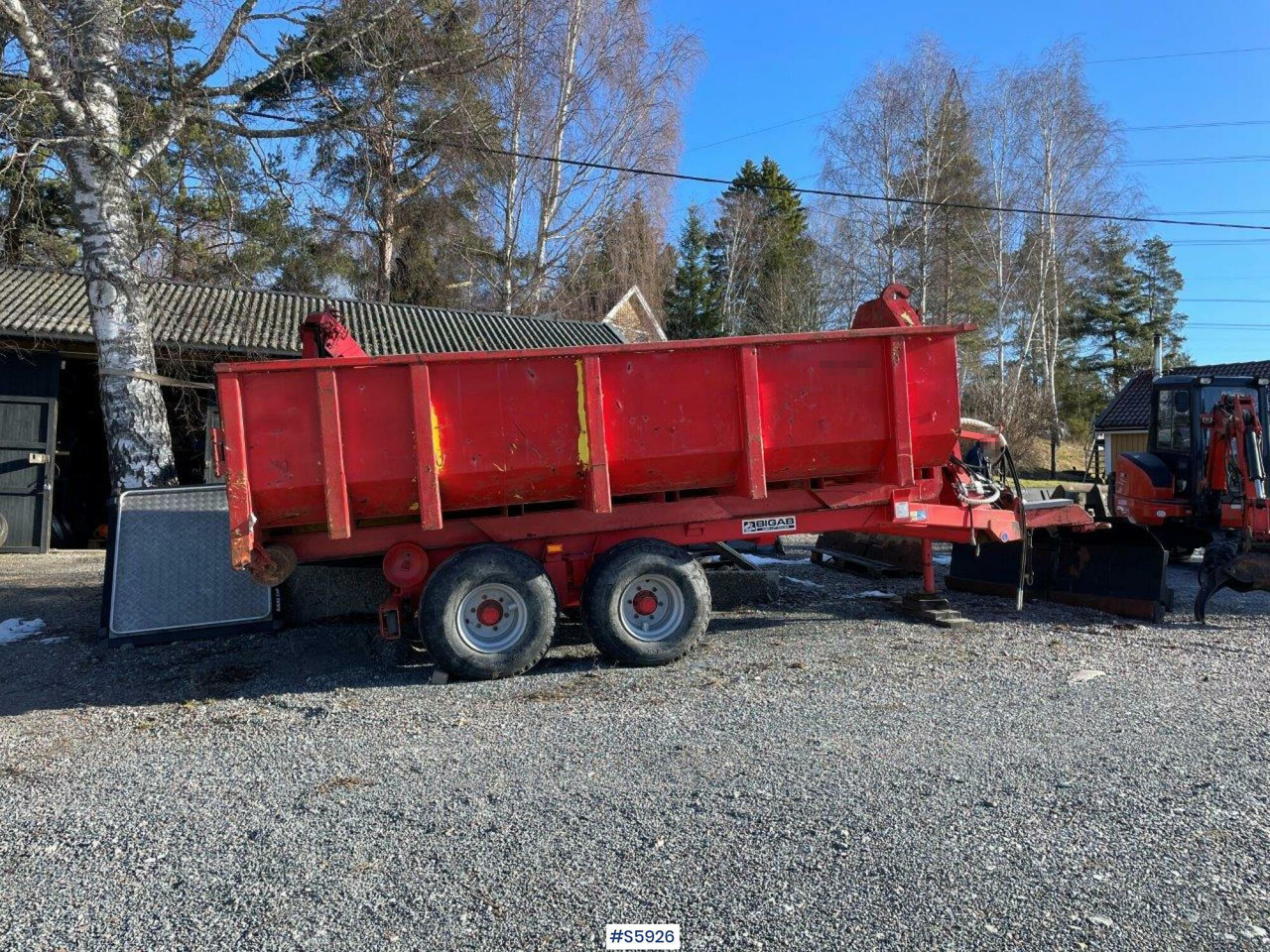 Bigab 7-10 hook truck trailer with flat - Прицеп мультилифт/ Бункеровоз: фото 4 Bigab 7-10 hook truck trailer with flat - Прицеп мультилифт/ Бункеровоз: фото 4