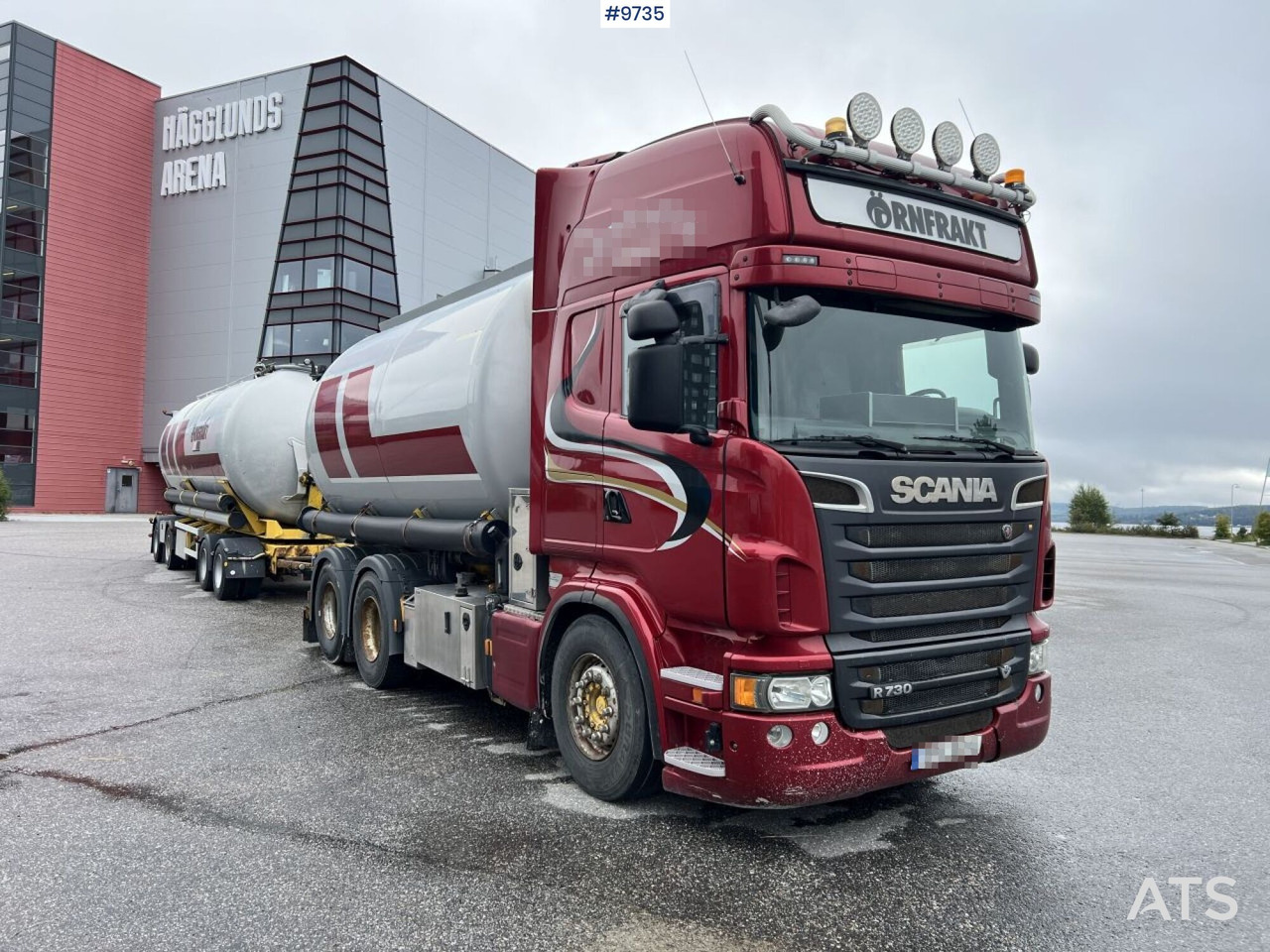 Bulk transport vehicle, Scania R730 with SITE AL-41-TPIK-4AK trailer - Грузовик-цистерна: фото 4 Bulk transport vehicle, Scania R730 with SITE AL-41-TPIK-4AK trailer - Грузовик-цистерна: фото 4