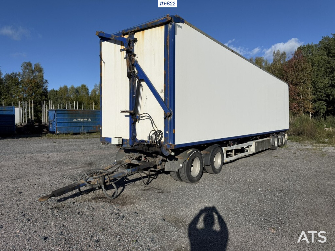 Chipper Trailer EKSJÖVAGNEN FS 18-20 - Прицеп-фургон: фото 2 Chipper Trailer EKSJÖVAGNEN FS 18-20 - Прицеп-фургон: фото 2