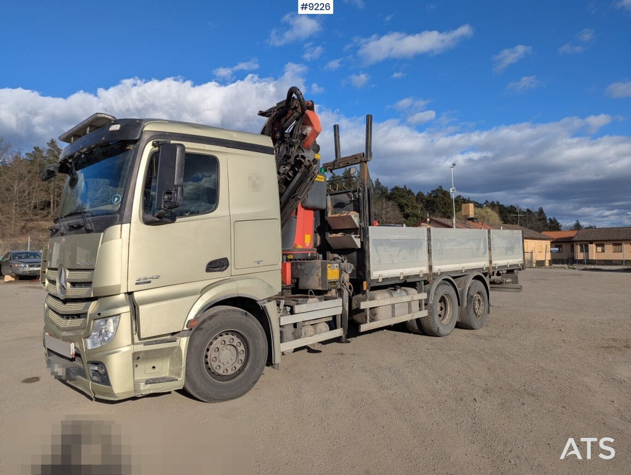 Crane Truck Mercedes-Benz Actros 2542 - Грузовик бортовой/ Платформа, Автоманипулятор: фото 1 Crane Truck Mercedes-Benz Actros 2542 - Грузовик бортовой/ Платформа, Автоманипулятор: фото 1