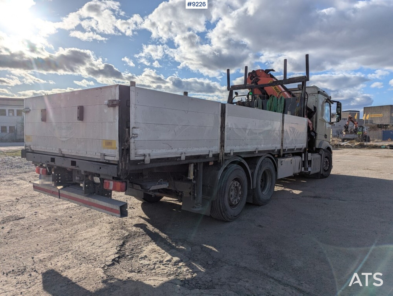 Crane Truck Mercedes-Benz Actros 2542 - Грузовик бортовой/ Платформа, Автоманипулятор: фото 4 Crane Truck Mercedes-Benz Actros 2542 - Грузовик бортовой/ Платформа, Автоманипулятор: фото 4