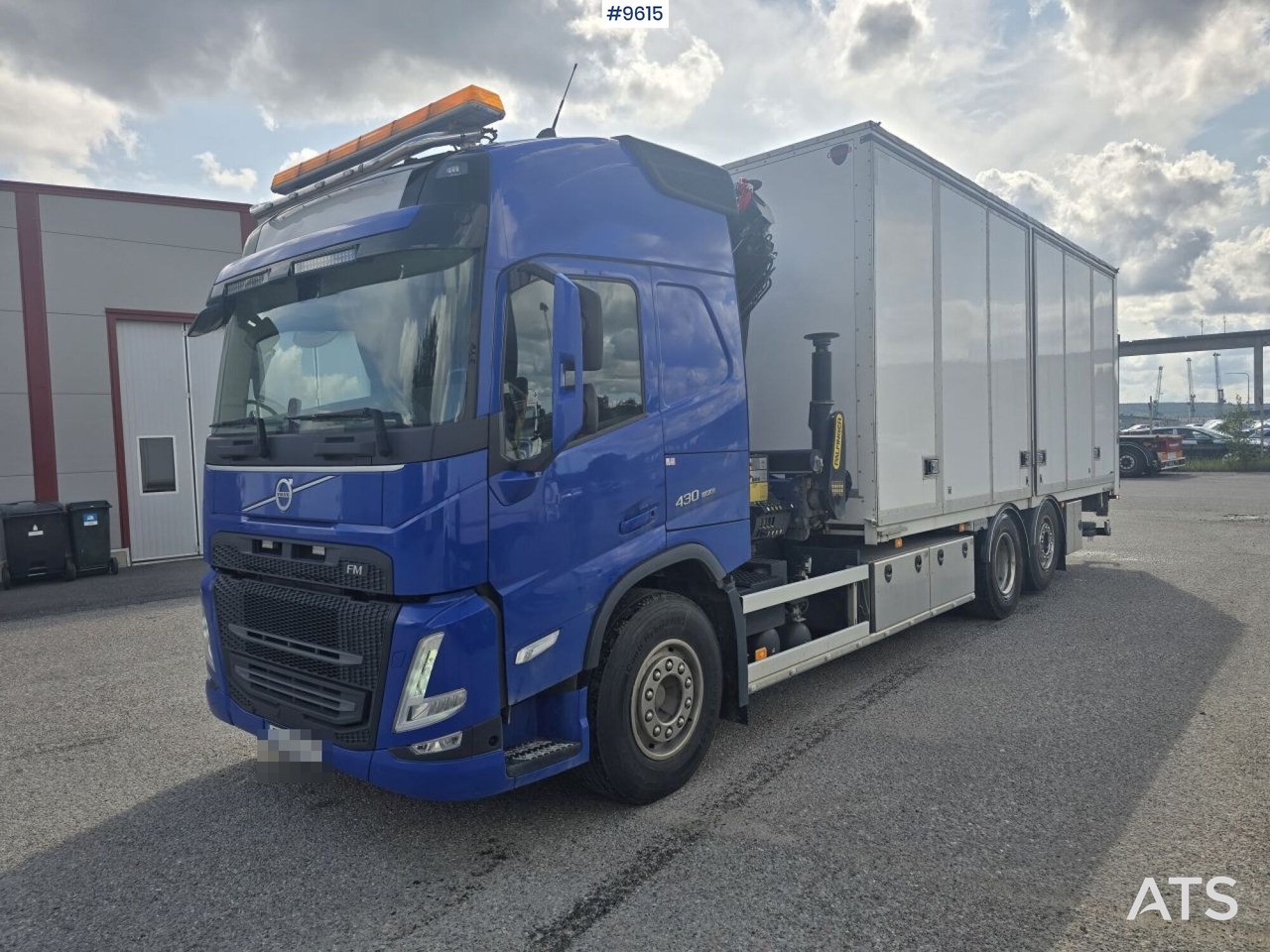 Crane Truck Volvo FM 62TR - Автоманипулятор, Грузовик с закрытым кузовом: фото 1 Crane Truck Volvo FM 62TR - Автоманипулятор, Грузовик с закрытым кузовом: фото 1