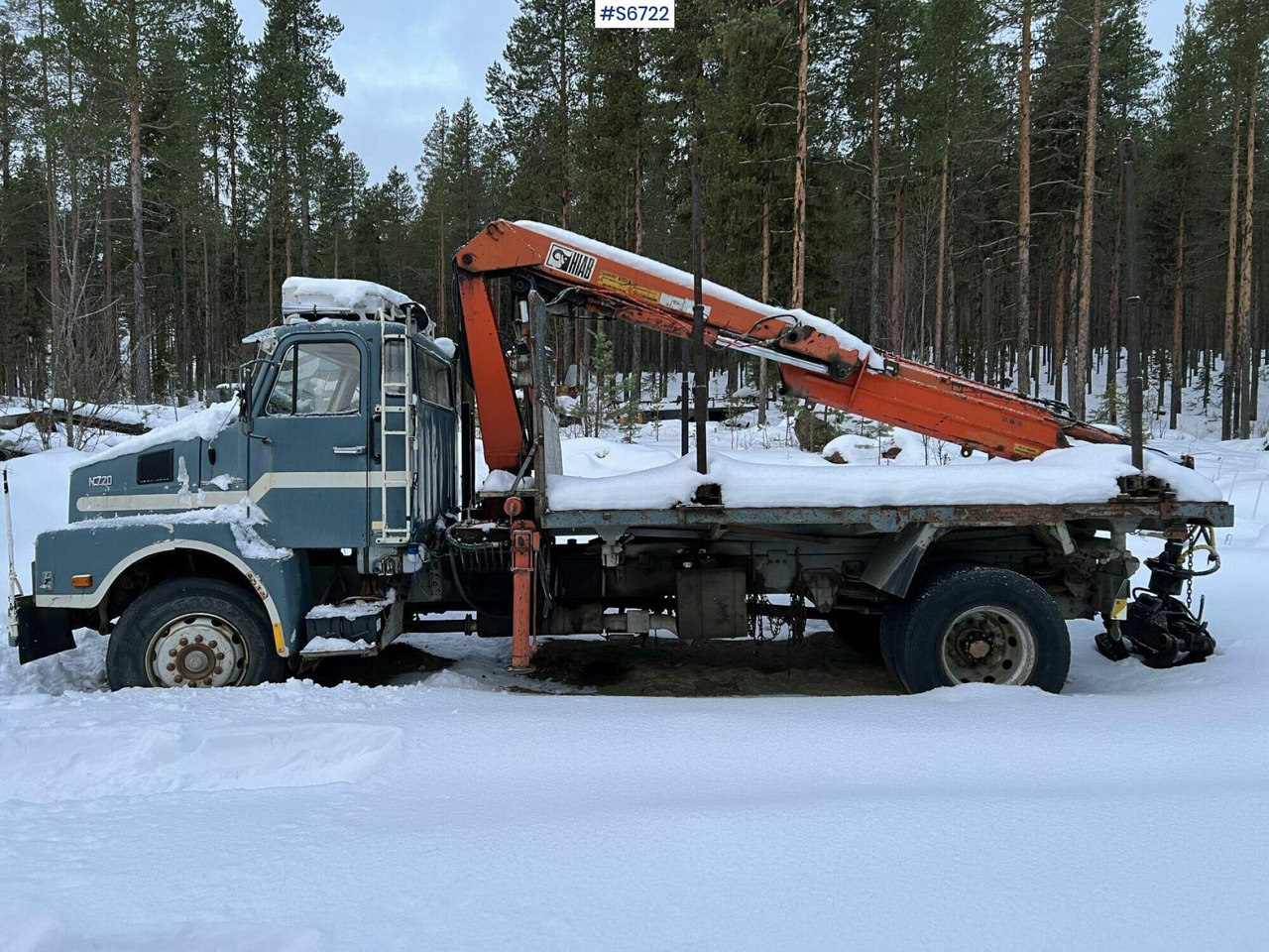 Crane Truck Volvo NO7-4X2-50-1-V with F7 Crane - Автоманипулятор: фото 1 Crane Truck Volvo NO7-4X2-50-1-V with F7 Crane - Автоманипулятор: фото 1