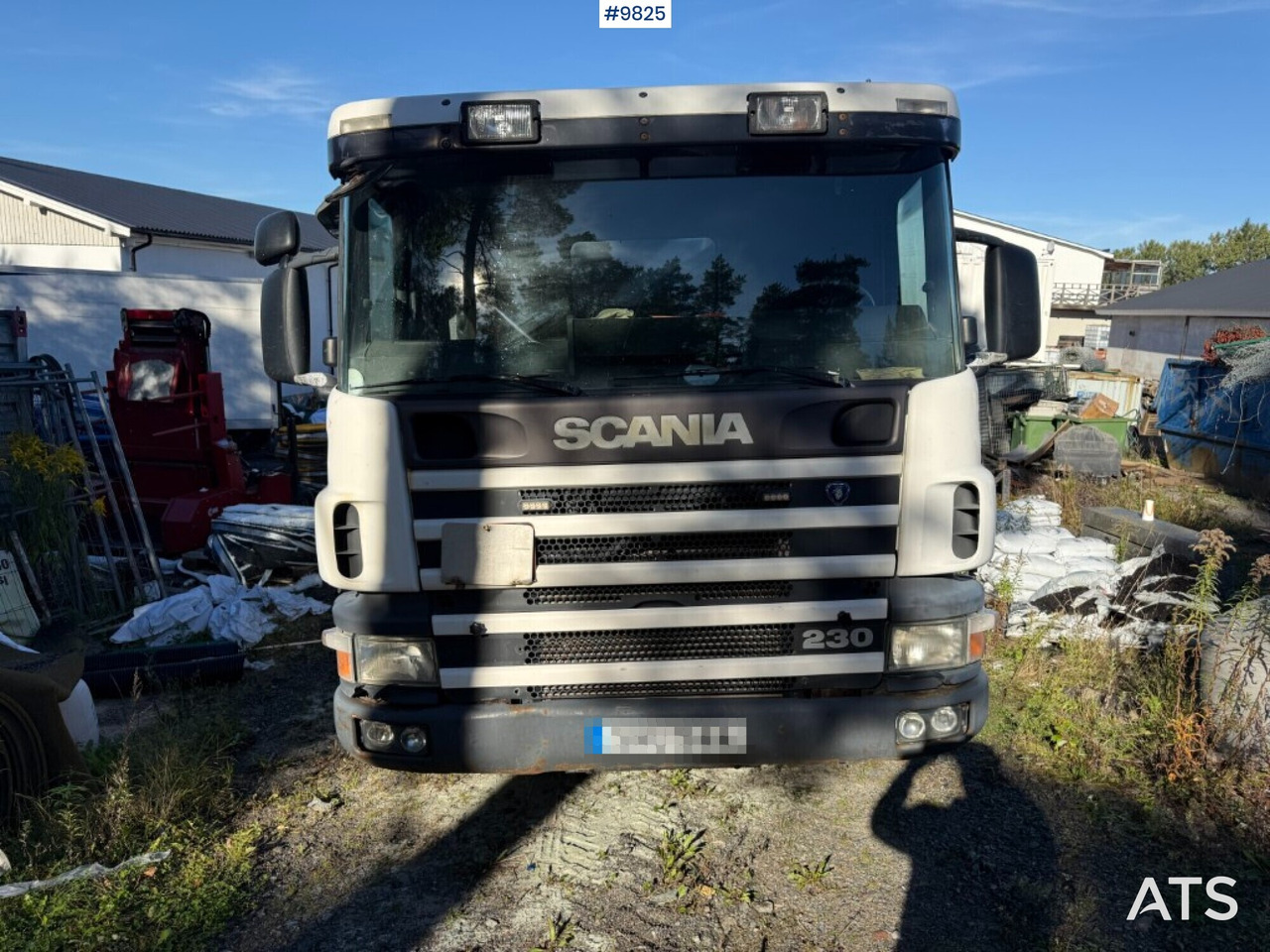 Грузовик бортовой/ Платформа, Автоманипулятор Crane truck Scania P94 230 with tail lift: фото 11