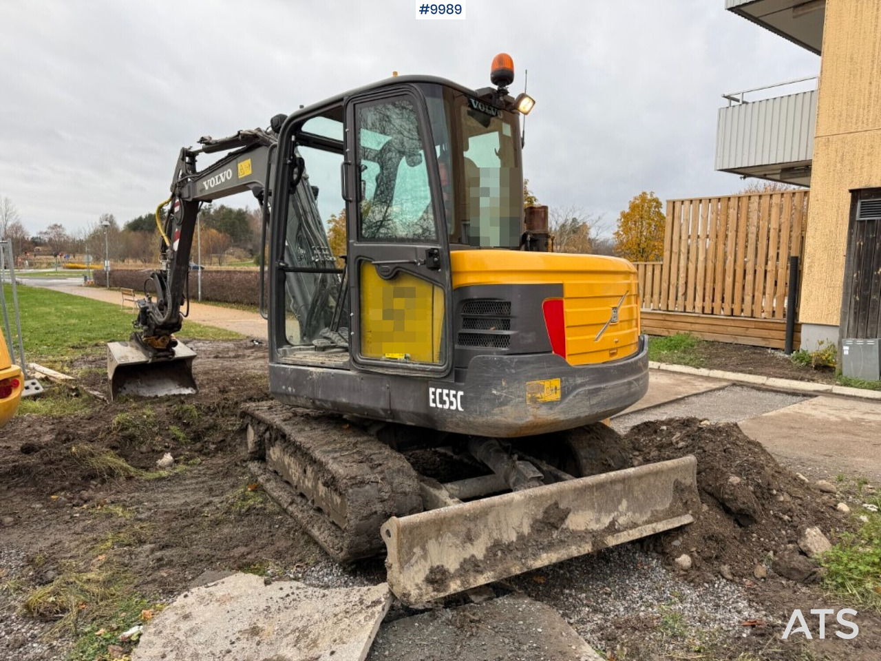 Crawler excavator Volvo EC55C with tiltrotator and buckets - Гусеничный экскаватор: фото 4 Crawler excavator Volvo EC55C with tiltrotator and buckets - Гусеничный экскаватор: фото 4