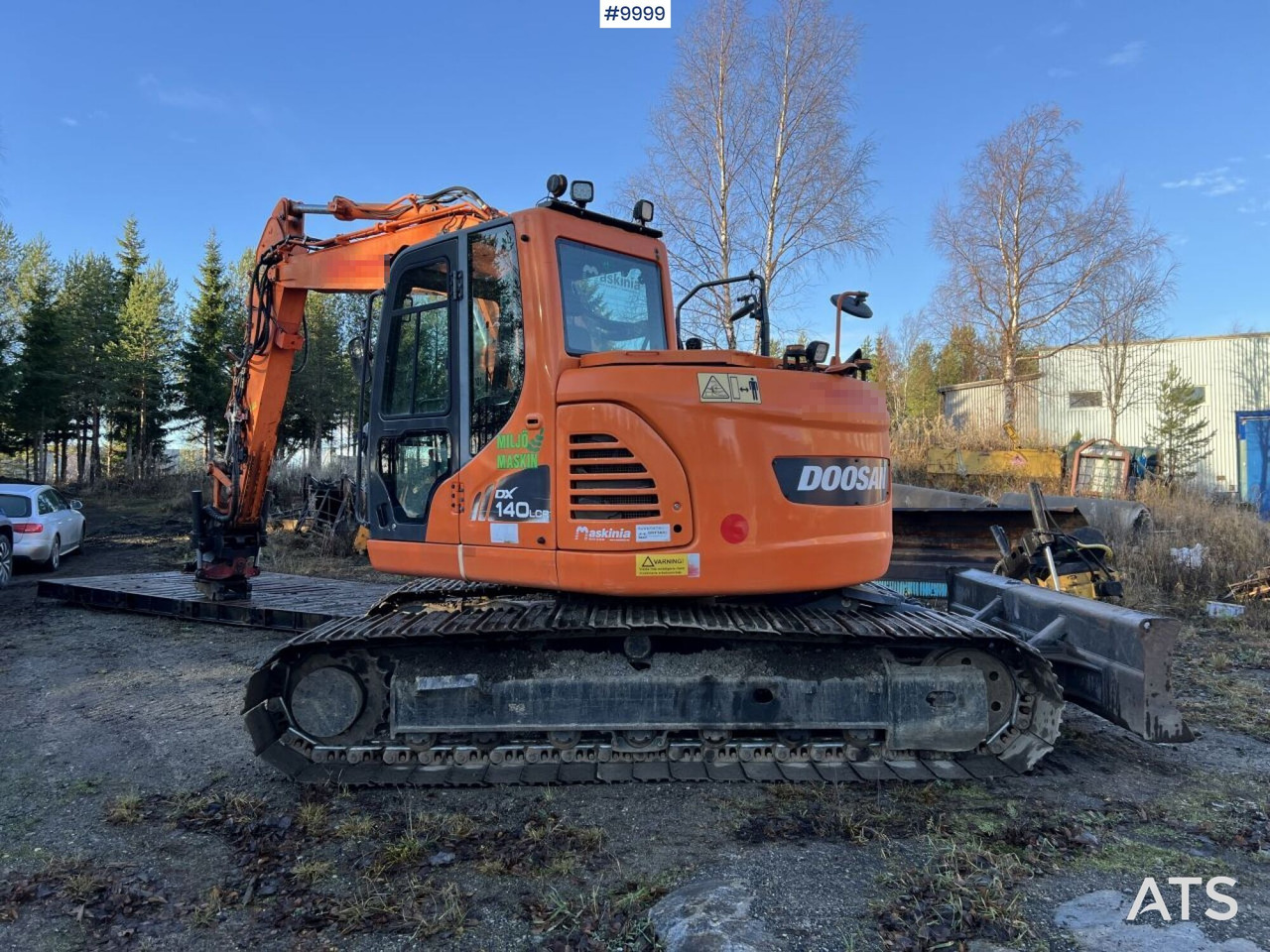 Doosan DX140LCR-3 Excavator with rotator - Гусеничный экскаватор: фото 3 Doosan DX140LCR-3 Excavator with rotator - Гусеничный экскаватор: фото 3