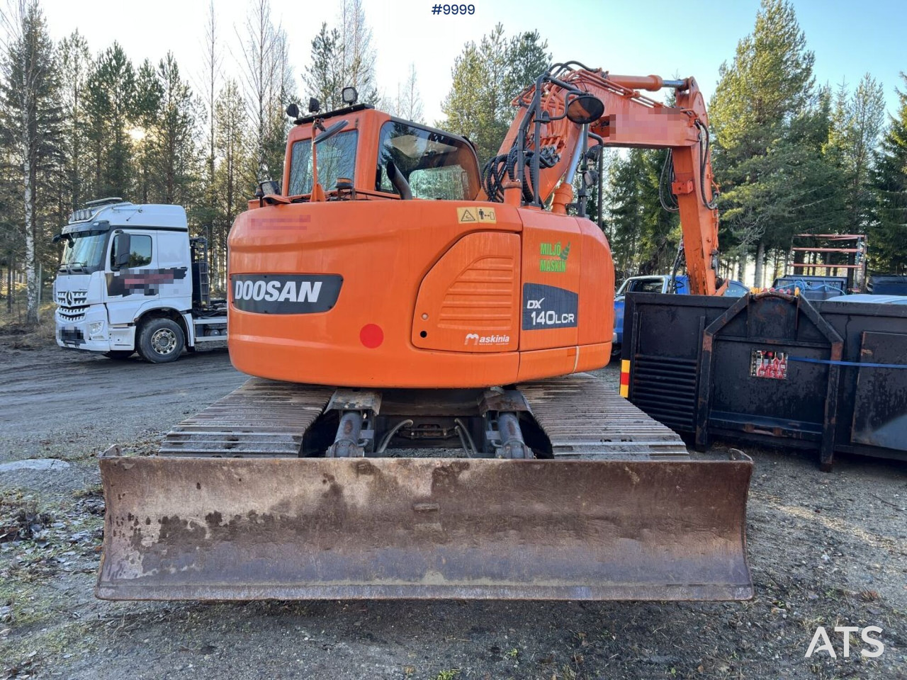 Doosan DX140LCR-3 Excavator with rotator - Гусеничный экскаватор: фото 5 Doosan DX140LCR-3 Excavator with rotator - Гусеничный экскаватор: фото 5
