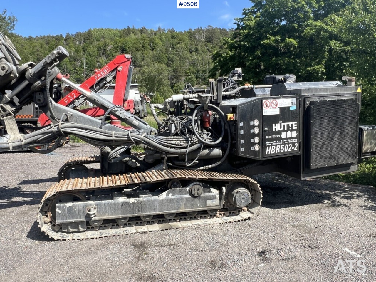 Drill rig Hütte with Fassi F32 crane - Буровая машина: фото 2 Drill rig Hütte with Fassi F32 crane - Буровая машина: фото 2