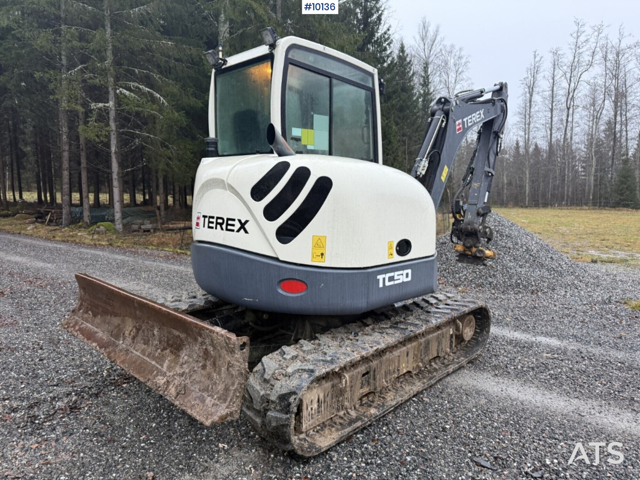 Crawler excavator Terex TC50 with rotor and tools - Другая техника: фото 3 Crawler excavator Terex TC50 with rotor and tools - Другая техника: фото 3