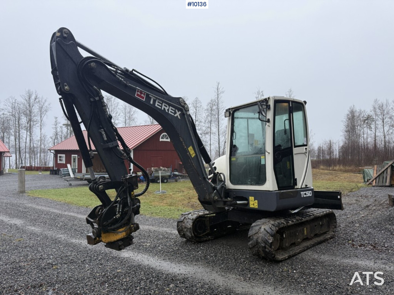 Crawler excavator Terex TC50 with rotor and tools - Другая техника: фото 1 Crawler excavator Terex TC50 with rotor and tools - Другая техника: фото 1