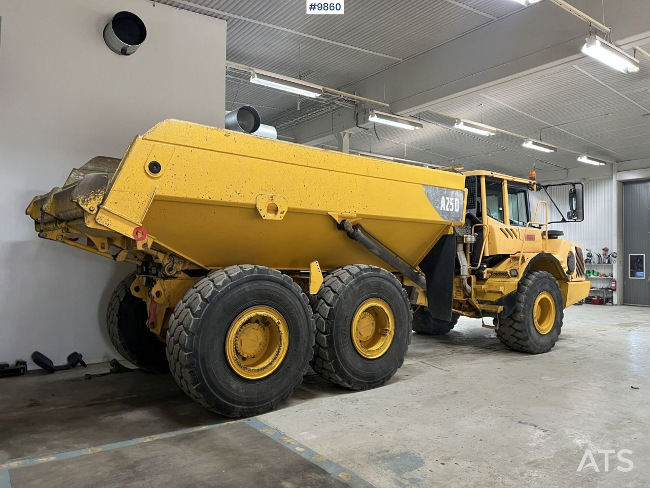 Dumper Volvo A25D 6x6 - Сочленённый самосвал: фото 3 Dumper Volvo A25D 6x6 - Сочленённый самосвал: фото 3