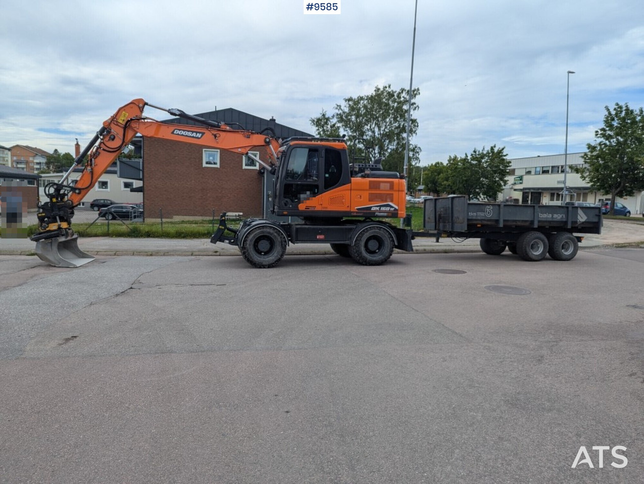 Excavator Doosan DX160W-7 with tipper (SEE VIDEO) - Колёсный экскаватор: фото 3 Excavator Doosan DX160W-7 with tipper (SEE VIDEO) - Колёсный экскаватор: фото 3