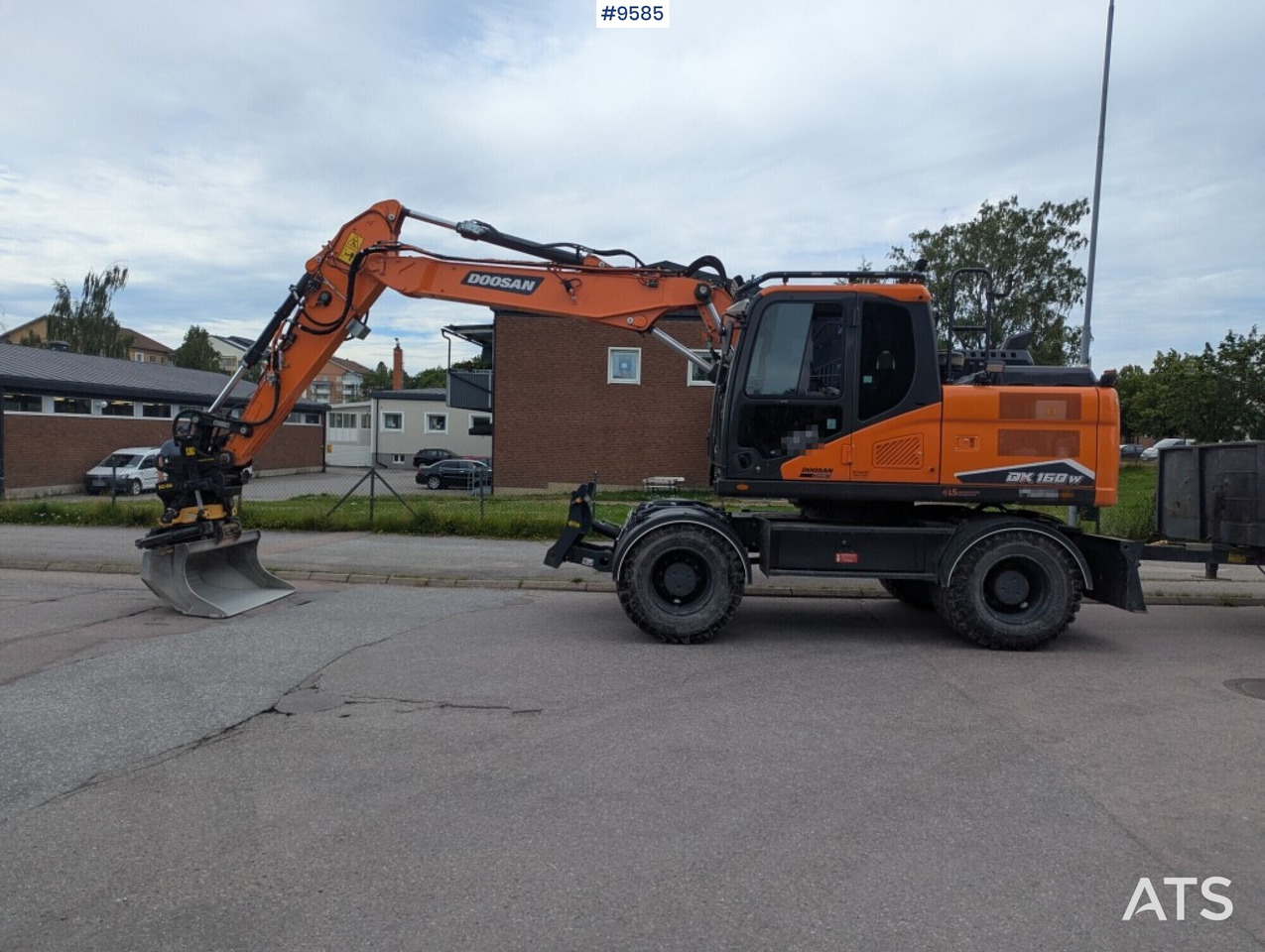 Excavator Doosan DX160W-7 with tipper (SEE VIDEO) - Колёсный экскаватор: фото 2 Excavator Doosan DX160W-7 with tipper (SEE VIDEO) - Колёсный экскаватор: фото 2