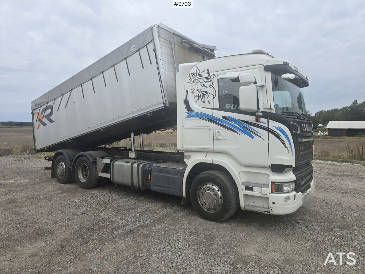 Grain truck Scania R580 (SEE VIDEO) - Самосвал: фото 2 Grain truck Scania R580 (SEE VIDEO) - Самосвал: фото 2