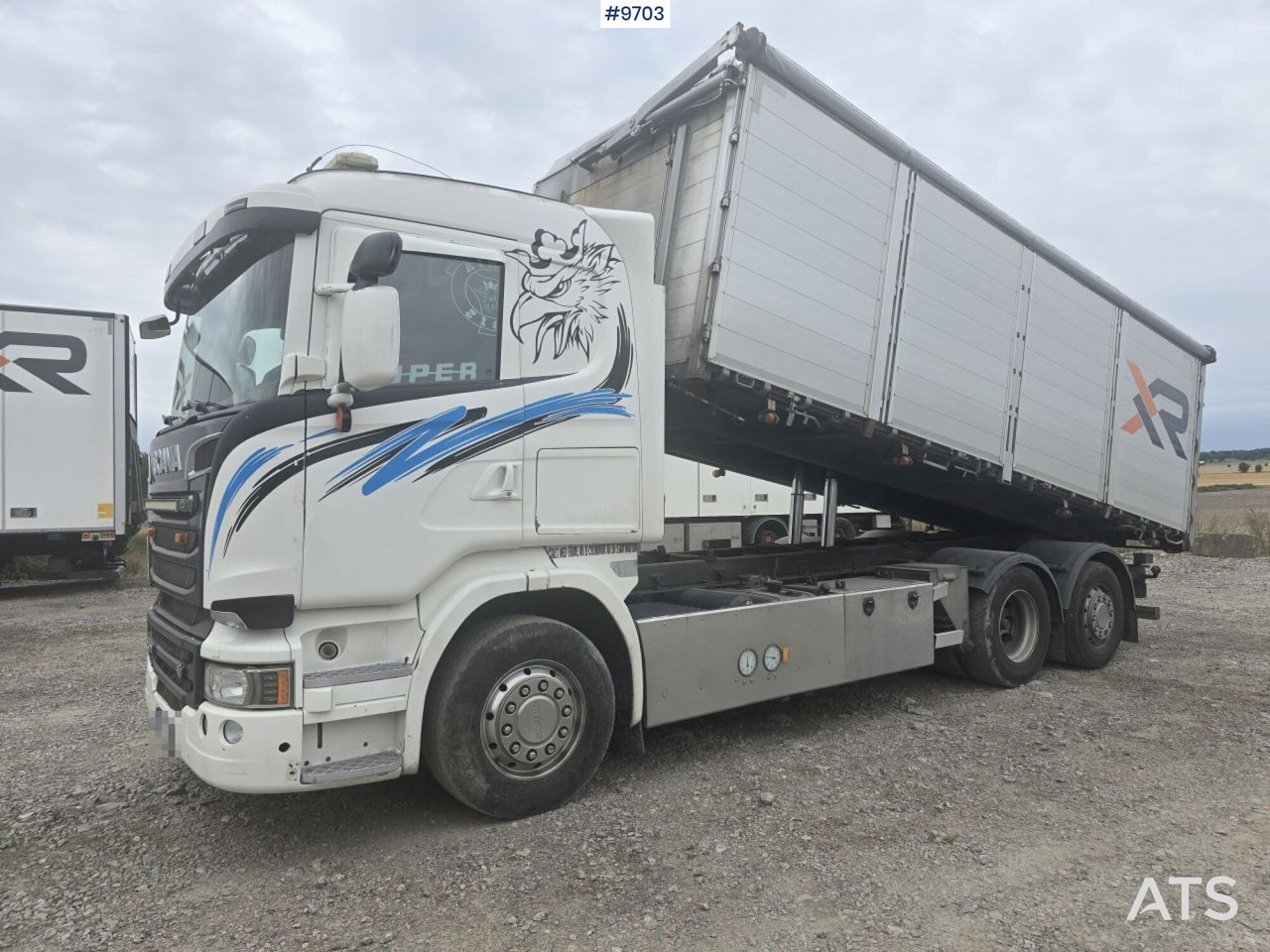 Grain truck Scania R580 (SEE VIDEO) - Самосвал: фото 1 Grain truck Scania R580 (SEE VIDEO) - Самосвал: фото 1