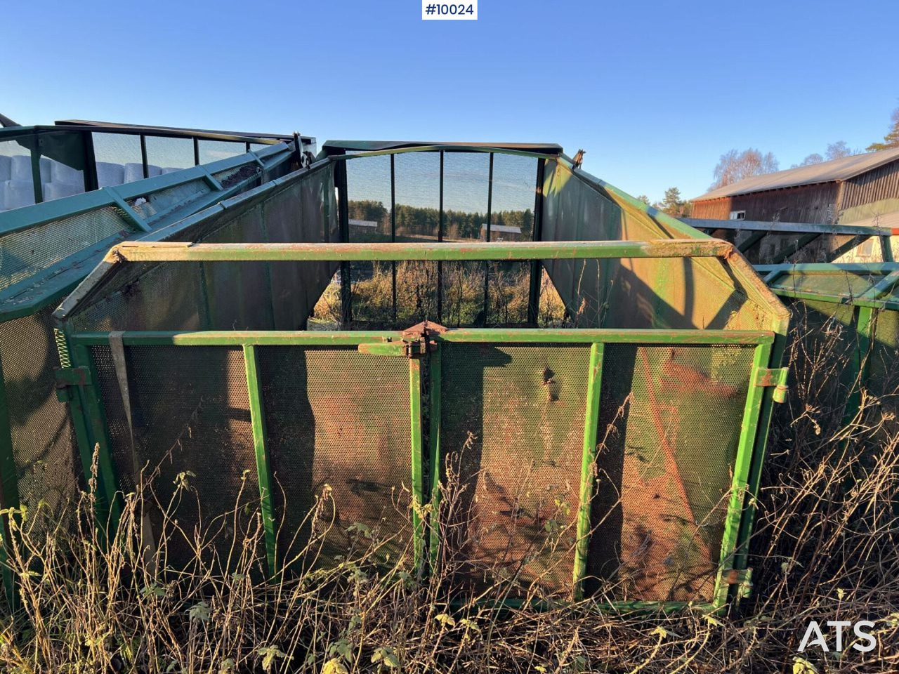 Green waste cassette for KMA tipper wagon - Кузов платформа: фото 5 Green waste cassette for KMA tipper wagon - Кузов платформа: фото 5