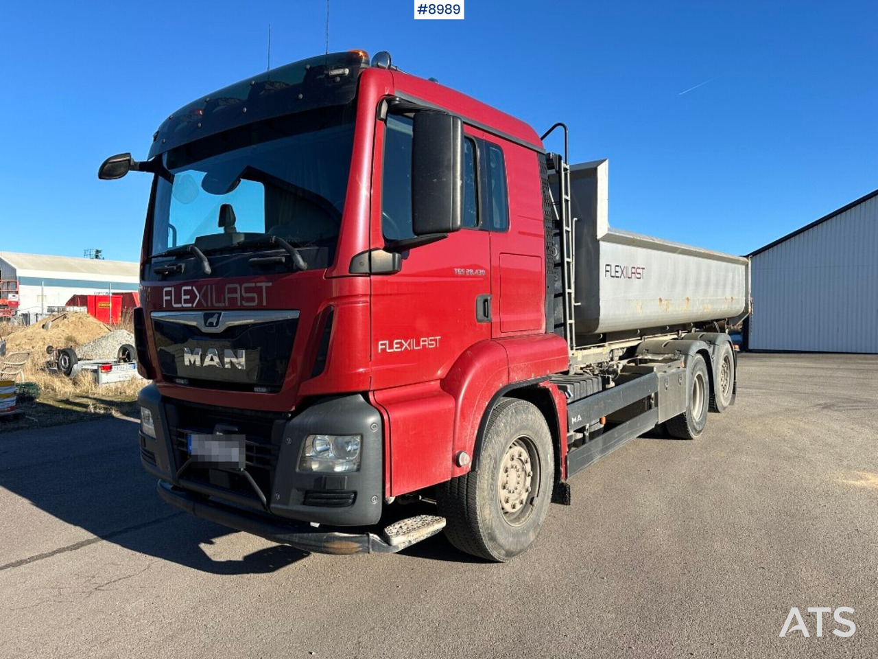 Hook lift MAN TGS 28.430 X2-4 BL with bed - SEE VIDEO - Крюковой мультилифт: фото 1 Hook lift MAN TGS 28.430 X2-4 BL with bed - SEE VIDEO - Крюковой мультилифт: фото 1