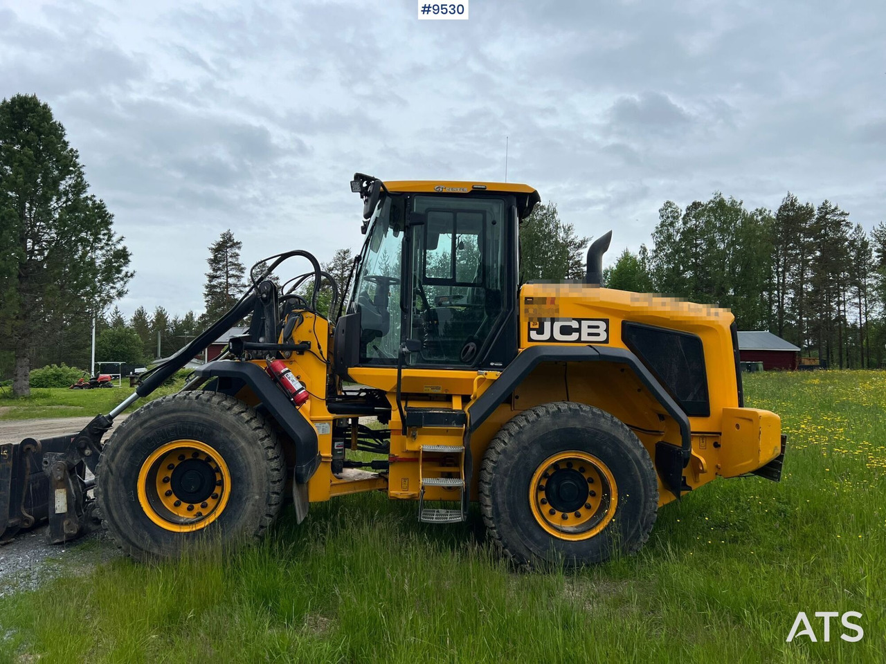 Колёсный погрузчик JCB 427 HT Wheel loader with gears: фото 8