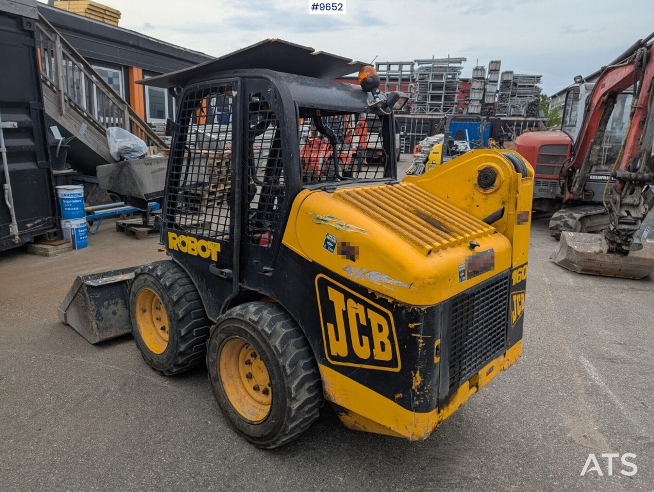 JCB Robot 160 tool carrier with grading bucket - Компактный фронтальный погрузчик: фото 3 JCB Robot 160 tool carrier with grading bucket - Компактный фронтальный погрузчик: фото 3