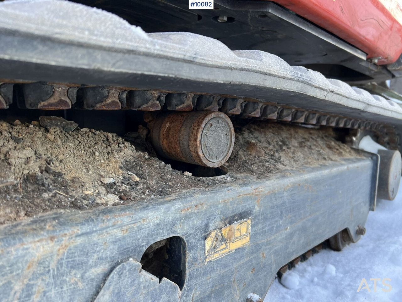 Мини-экскаватор Kubota KX027-4 Mini excavator incl trailer: фото 24