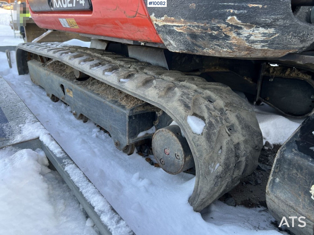 Мини-экскаватор Kubota KX027-4 Mini excavator incl trailer: фото 26