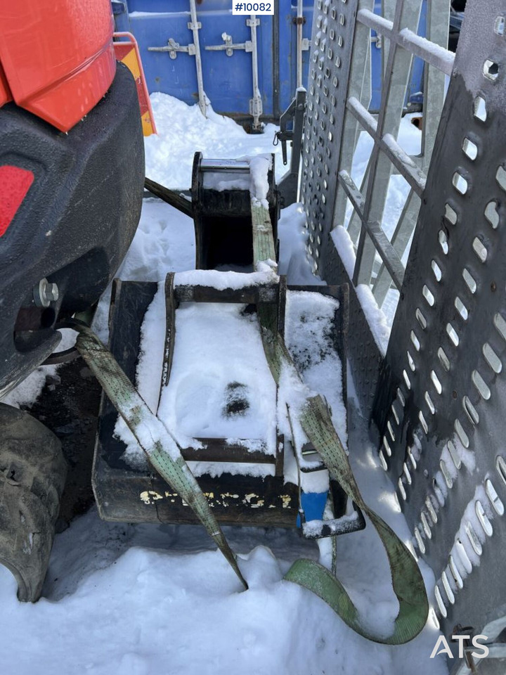 Мини-экскаватор Kubota KX027-4 Mini excavator incl trailer: фото 27