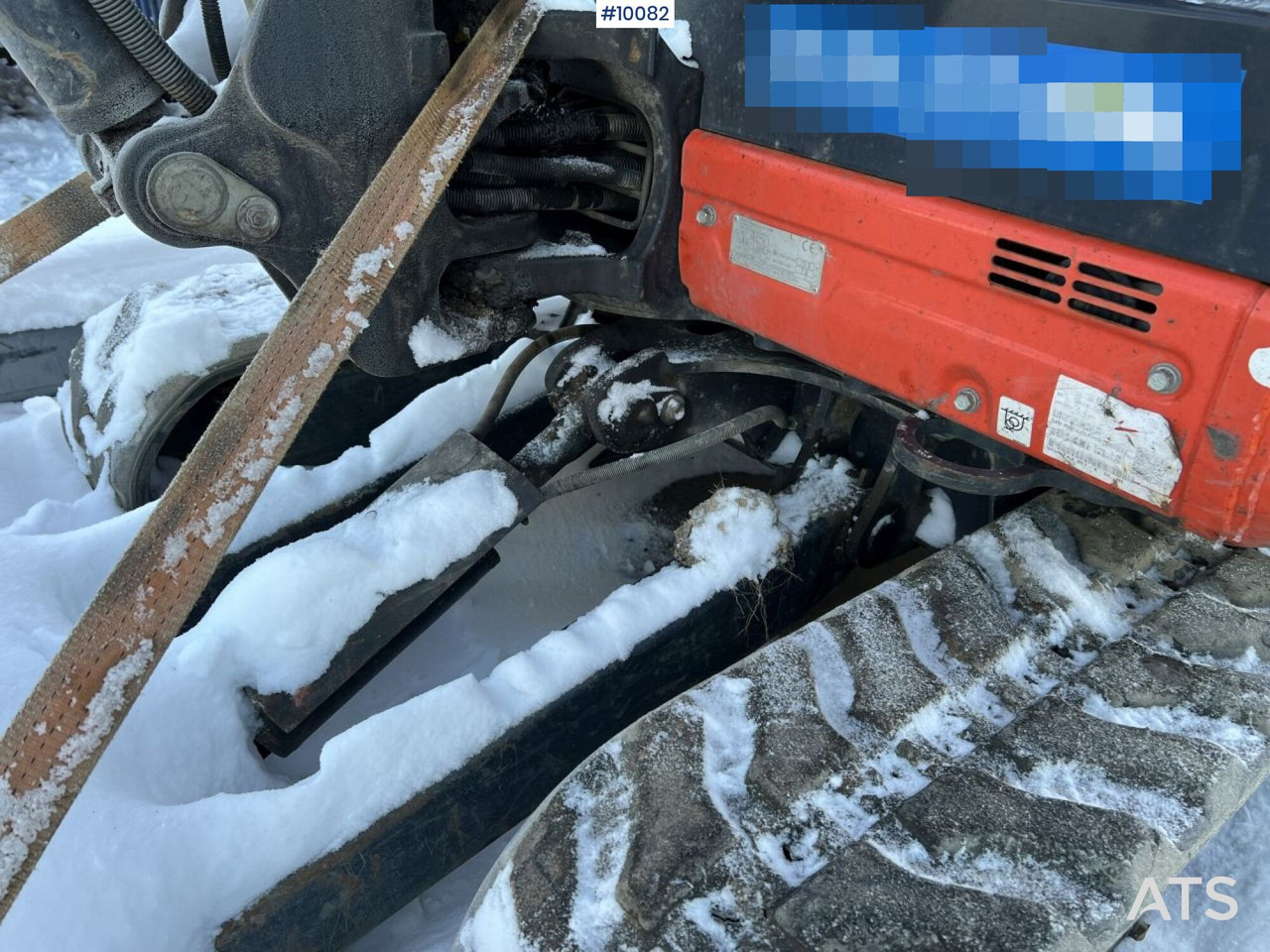 Мини-экскаватор Kubota KX027-4 Mini excavator incl trailer: фото 22