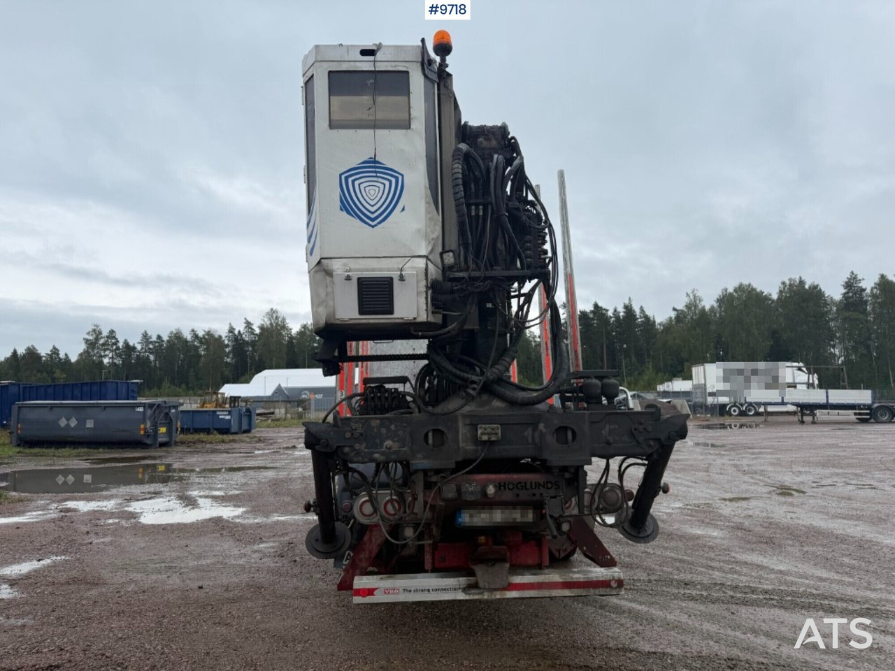 Log truck Scania R520 with crane - Лесовоз, Автоманипулятор: фото 5 Log truck Scania R520 with crane - Лесовоз, Автоманипулятор: фото 5