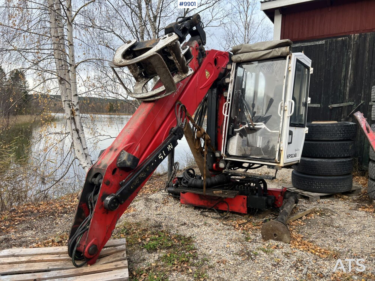 PALFINGER EPSILON M110 Timber crane with double jibs - Кран-манипулятор: фото 1 PALFINGER EPSILON M110 Timber crane with double jibs - Кран-манипулятор: фото 1